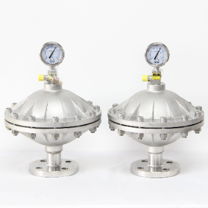 2L法蘭連接不銹鋼膜片式脈沖阻尼器